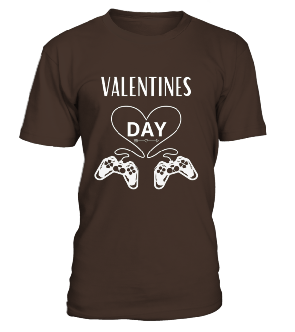 T-Shirt col rond Unisexe Valentines Day – Image 5