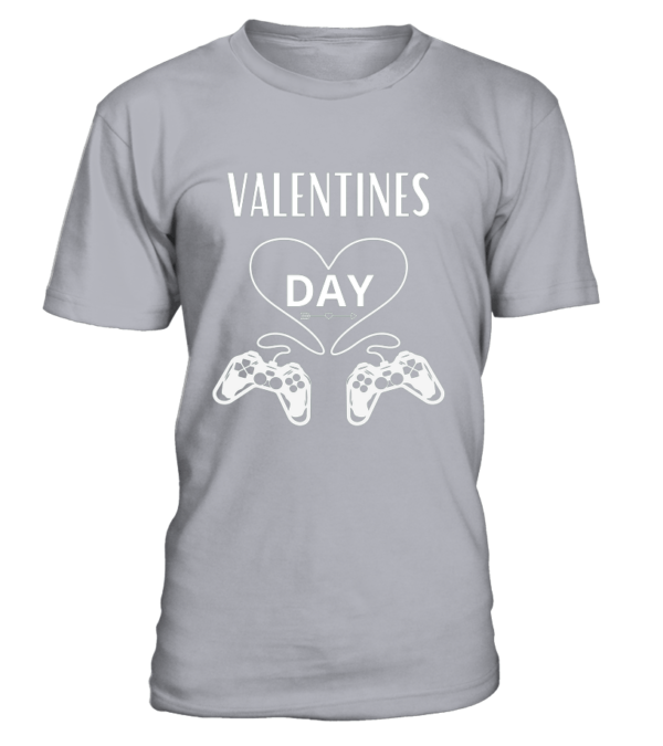 T-Shirt col rond Unisexe Valentines Day – Image 7