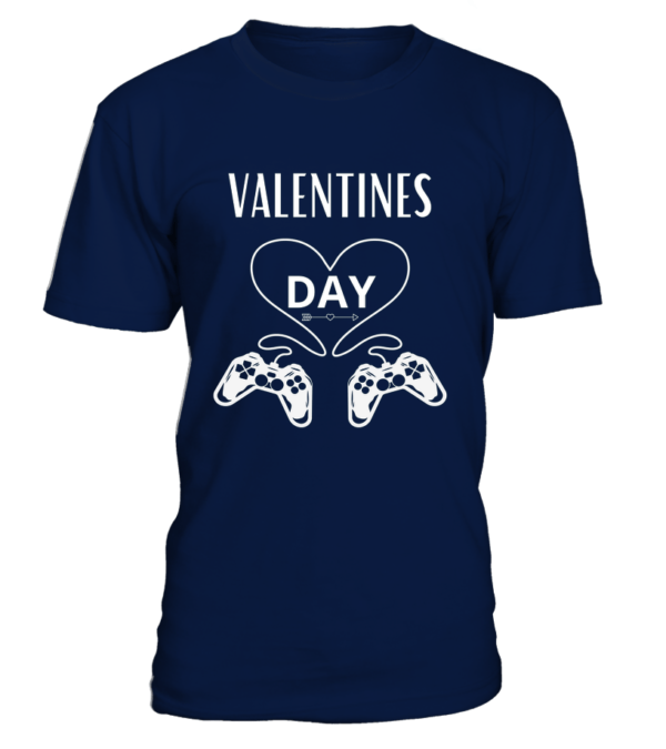 T-Shirt col rond Unisexe Valentines Day – Image 17