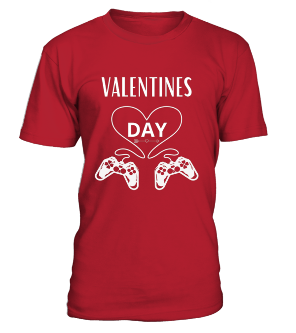 T-Shirt col rond Unisexe Valentines Day – Image 19