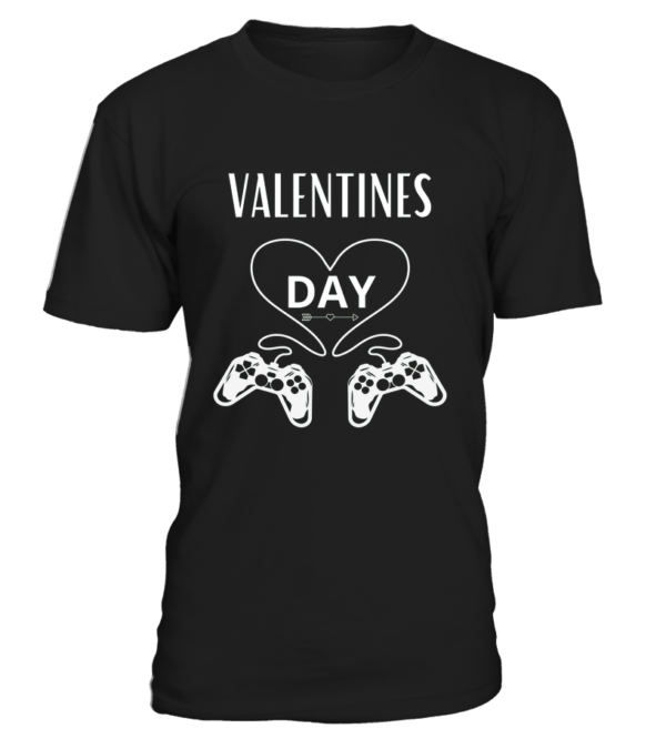T-Shirt col rond Unisexe Valentines Day – Image 21