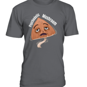 T-Shirt col rond Unisexe Psychedelic mushroom