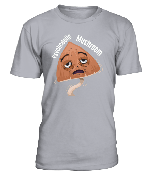 T-Shirt col rond Unisexe Psychedelic mushroom – Image 7