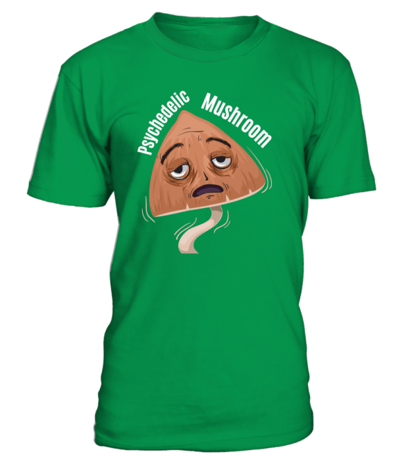 T-Shirt col rond Unisexe Psychedelic mushroom – Image 9
