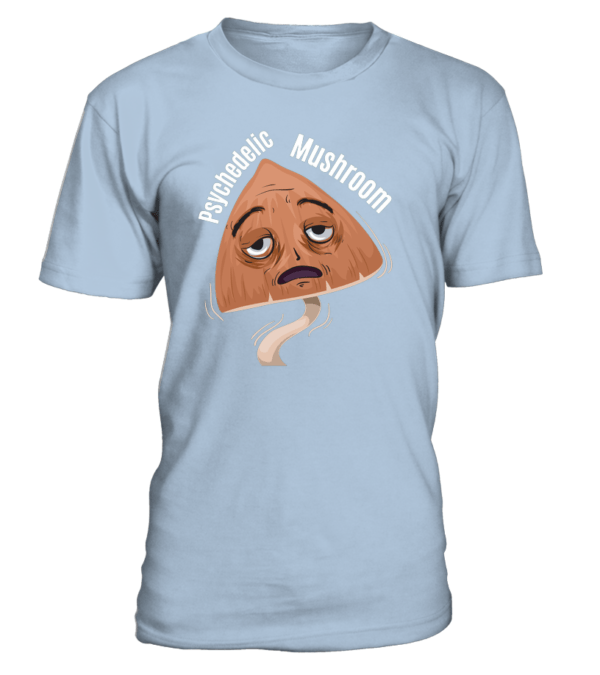 T-Shirt col rond Unisexe Psychedelic mushroom – Image 11