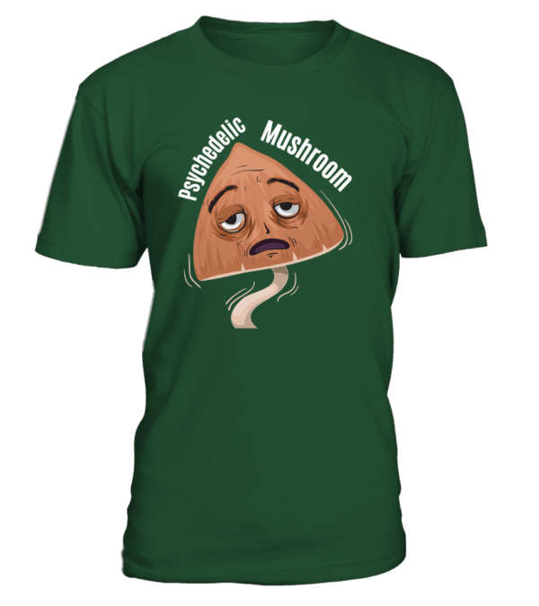 T-Shirt col rond Unisexe Psychedelic mushroom – Image 13