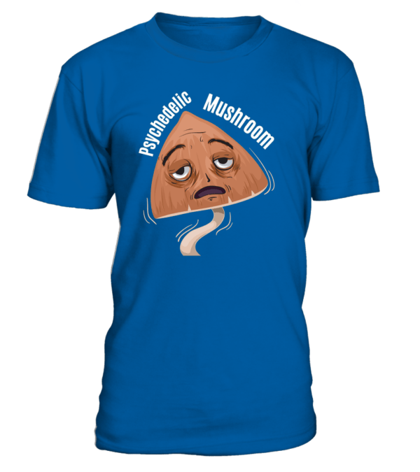T-Shirt col rond Unisexe Psychedelic mushroom – Image 15