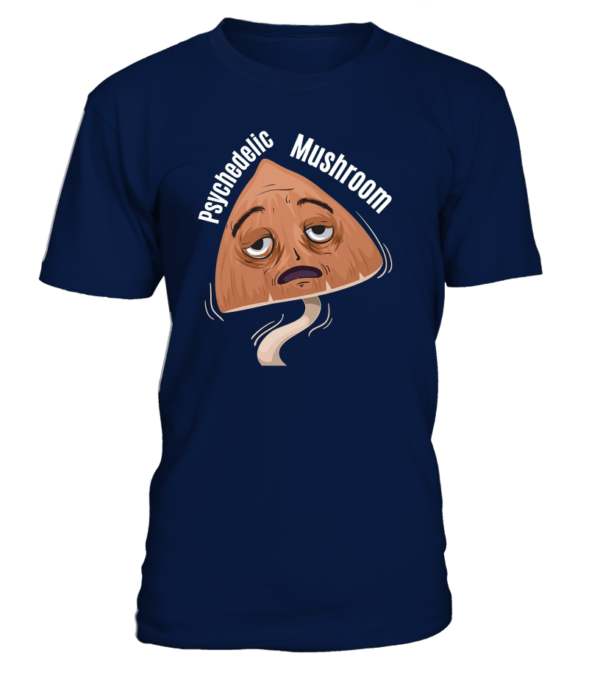 T-Shirt col rond Unisexe Psychedelic mushroom – Image 17