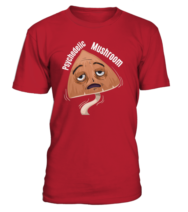 T-Shirt col rond Unisexe Psychedelic mushroom – Image 19