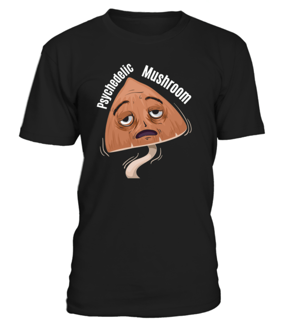 T-Shirt col rond Unisexe Psychedelic mushroom – Image 21