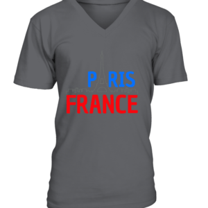 Idée cadeau Paris France : T-Shirt col V Unisexe