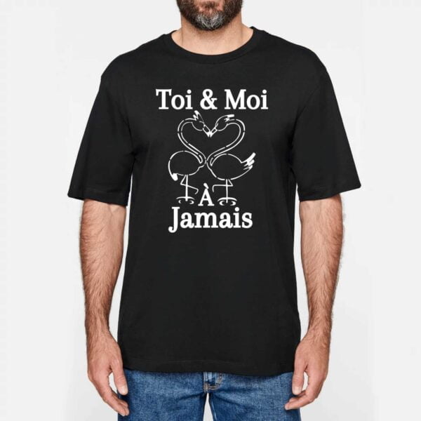 NS301 - T-shirt Urbain Oversize Toi & Moi à Jamais