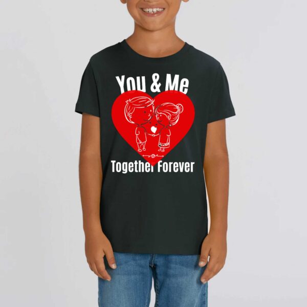 T-shirt Enfant - Coton bio - MINI CREATOR You & Me Together Forever