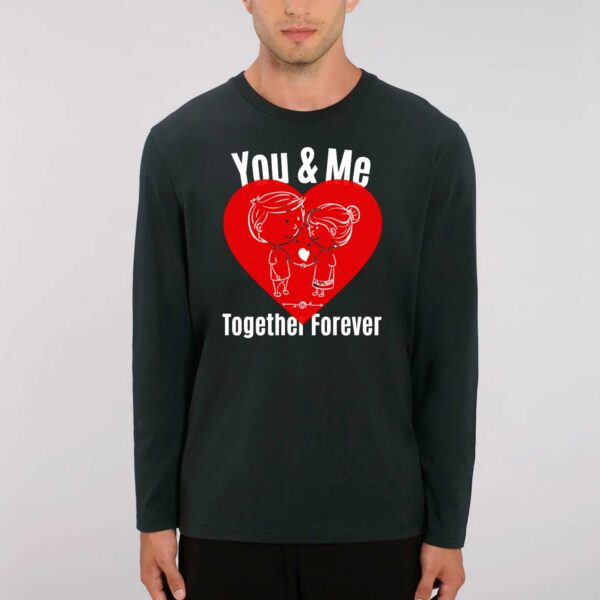 SHUFFLER - T-shirt manches longues You & Me Together Forever
