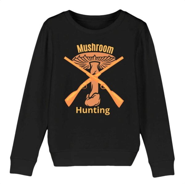 Sweat-shirt Enfant Bio - MINI CHANGER Mushroom hunting