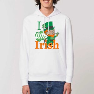 Sweat à capuche BIO Unisexe - DRUMMER I am Irish