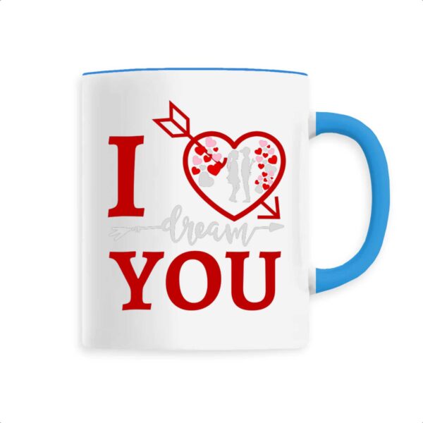 Mug céramique I LOVE YOU