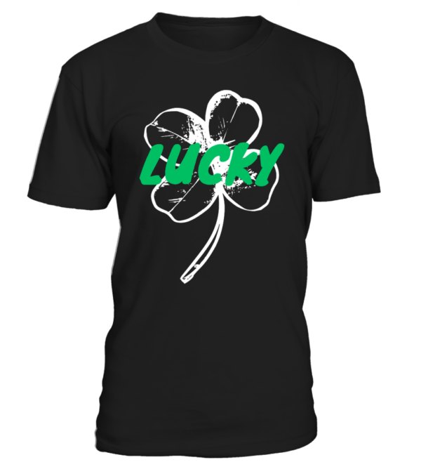 T-shirt col rond unisexe lucky – Image 21