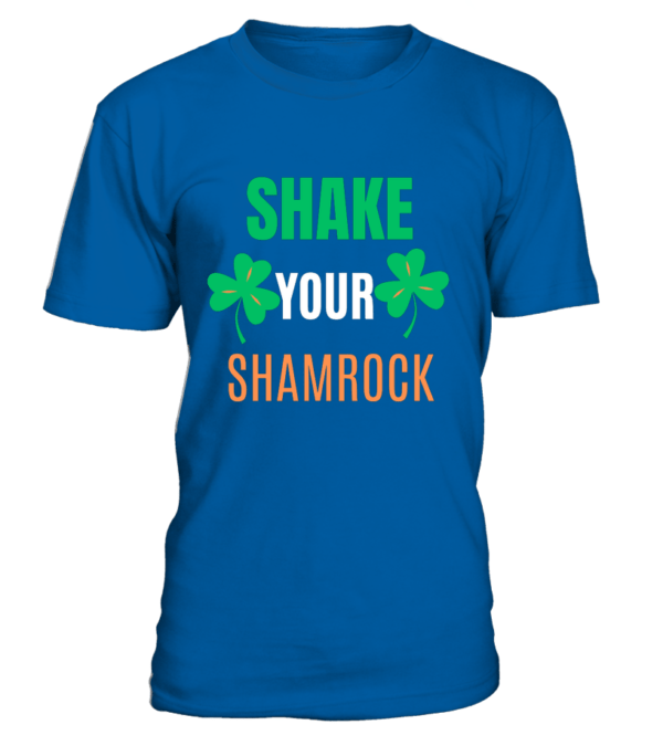 T-Shirt col rond Unisexe Shake your shamrock – Image 9