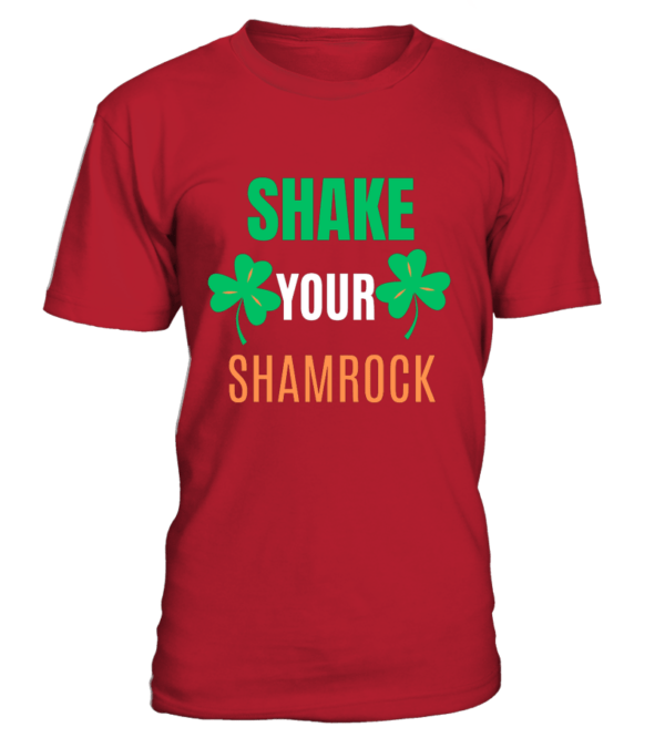 T-Shirt col rond Unisexe Shake your shamrock – Image 13