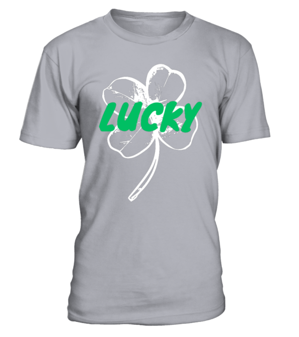 T-shirt col rond unisexe lucky – Image 9