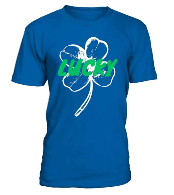 T-shirt col rond unisexe lucky – Image 15