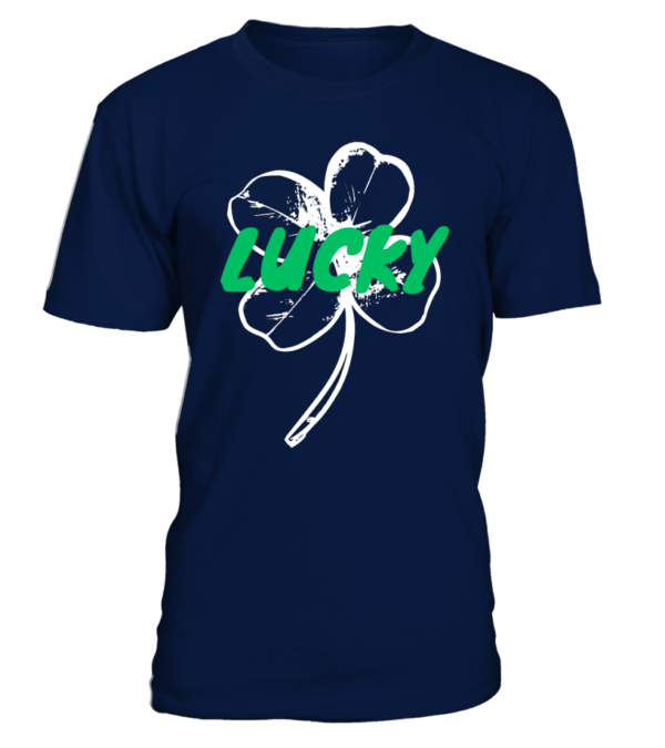 T-shirt col rond unisexe lucky – Image 17