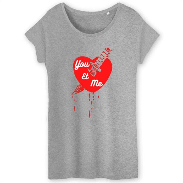 T-shirt Femme 100% Coton BIO - TW043 You et Me