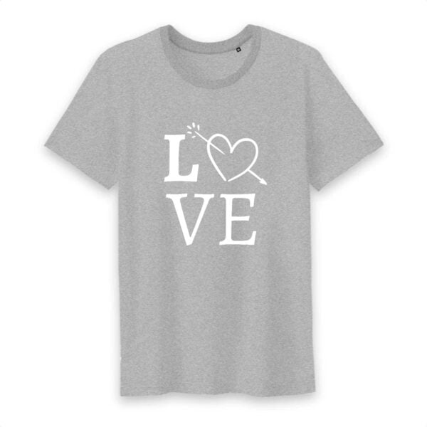 T-shirt Femme 100% Coton BIO - TW043 Amour