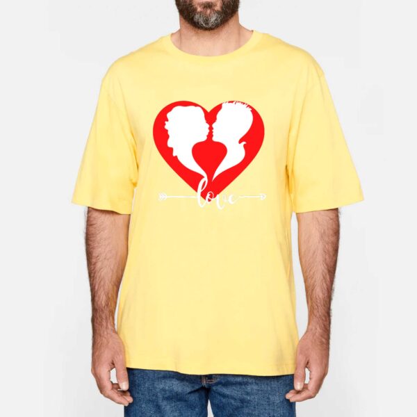 NS301 - T-shirt Urbain Oversize LOVE