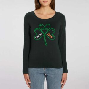 SINGER - T-shirt Femme manches longues St Patrick day