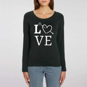 SINGER - T-shirt Femme manches longues saint valentin