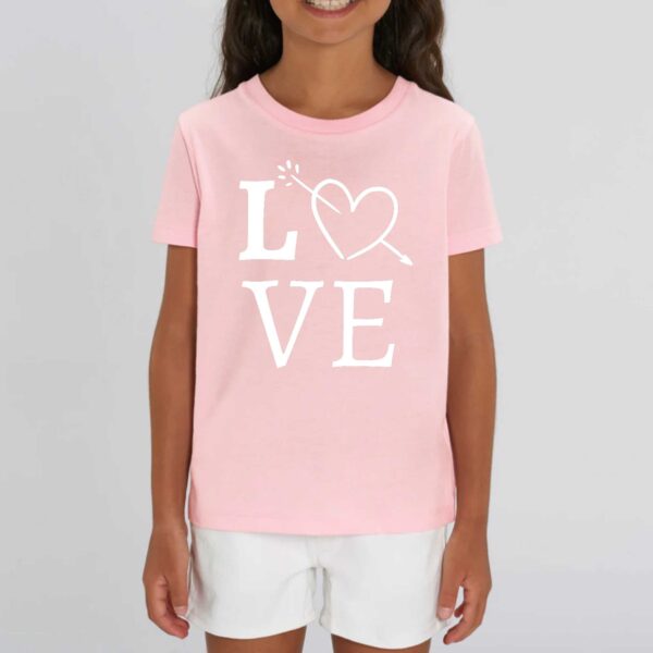 T-shirt Enfant - Coton bio - MINI CREATOR Amour