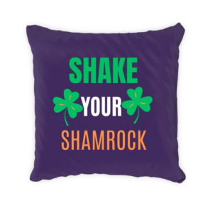 Satin Square Pillow Case shake your shamrock