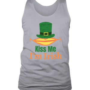 Dèbardeur Unisexe Kiss me I'm Irish