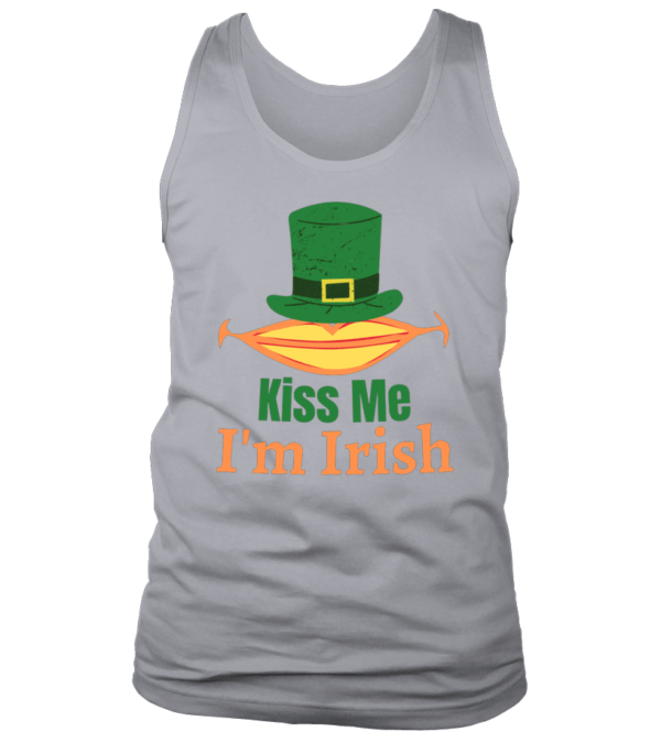 Dèbardeur Unisexe Kiss me I'm Irish