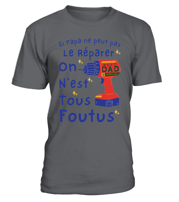 T-Shirt  col rond Unisexes – Image 3