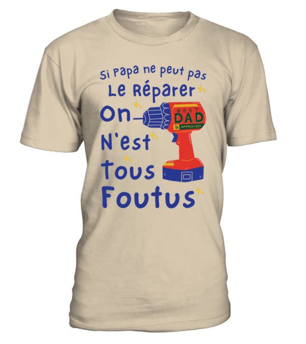 T-Shirt  col rond Unisexes – Image 7