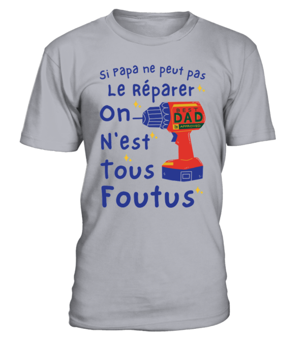 T-Shirt  col rond Unisexes – Image 9