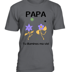 T-Shirt col rond Unisexe papa