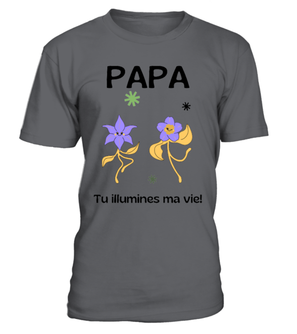 T-Shirt col rond Unisexe papa