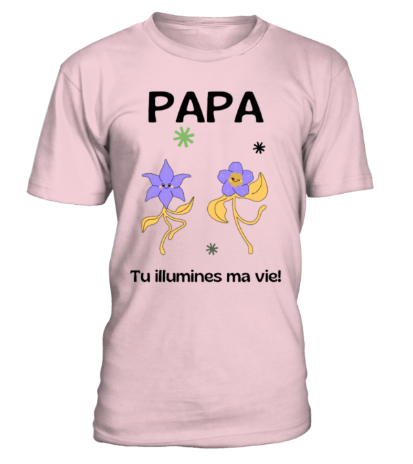 T-Shirt col rond Unisexe papa – Image 3