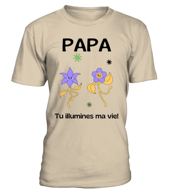 T-Shirt col rond Unisexe papa – Image 7
