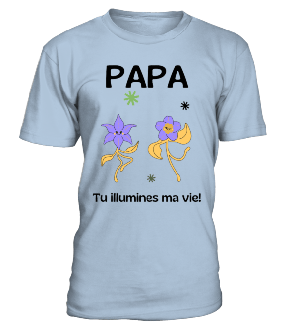 T-Shirt col rond Unisexe papa – Image 11