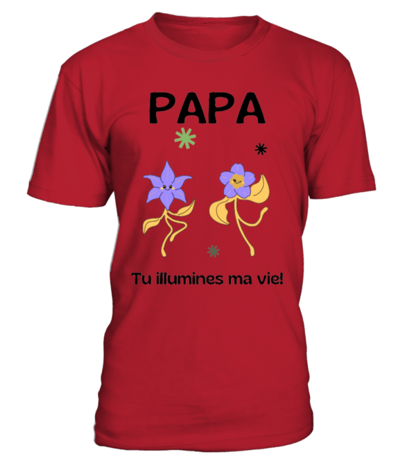 T-Shirt col rond Unisexe papa – Image 19