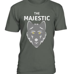 T-Shirt col rond Unisexes The majestic