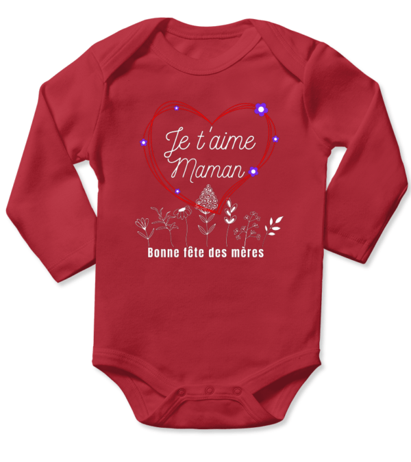 cadeau maman personnalisé: Je t'aime maman – Image 3