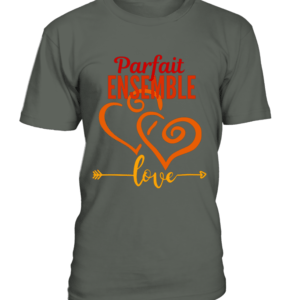 T-Shirt col rond Unisexe Parfait ensemble