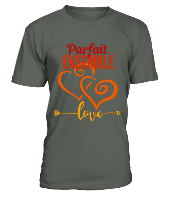 T-Shirt col rond Unisexe Parfait ensemble