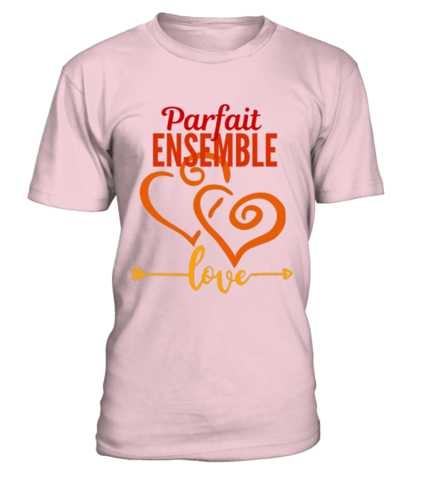 T-Shirt col rond Unisexe Parfait ensemble – Image 5